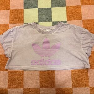 Adidas Lilac Tee with Logo